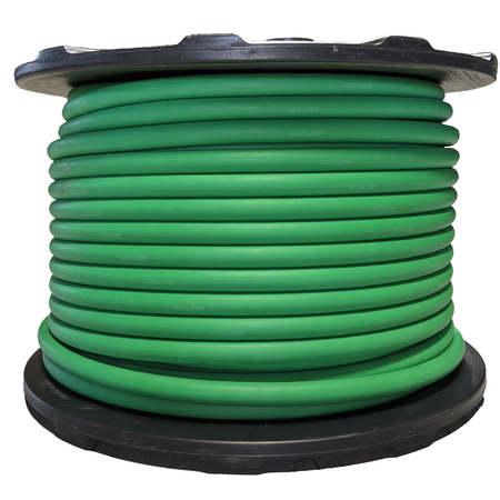 CONTINENTAL 1/2" x 250' Green EPDM Rubber Air Hose, 300 PSI, Bulk Hose HZG05030-250